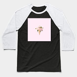 floral icecream surrealism Baseball T-Shirt